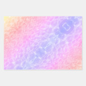 Wasserreifen Wasser Textur moderne schicke stilvol Geschenkpapier Set (Vorderseite 3)
