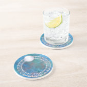 Wasserring-Untersetzer Sandstein Untersetzer (Seite)