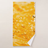 Wasserrippeln flüssige saubere Oberfläche Badehandtuch (Badehandtuch)