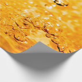 Wasserrippeln flüssige saubere Oberfläche Geschenkpapier (Ecke)