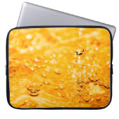 Wasserrippeln flüssige saubere Oberfläche Laptopschutzhülle (Vorderseite)