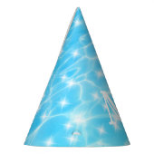 Wasserrippeln Wassertextur moderne, kundenspezifis Partyhütchen (Links)