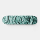 Wasserriss Aquamarin Skateboard (Horizontal)