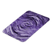 Wasserriss Lila Magnet (Linke Seite)