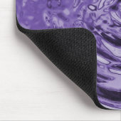 Wasserriss Lila Mousepad (Ecke)
