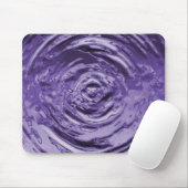 Wasserriss Lila Mousepad (Mit Mouse)