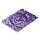 Wasserriss Lila Notizblock (Linke Seite)