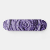 Wasserriss Lila Skateboard (Horizontal)