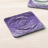 Wasserriss Lila Untersetzer (Linke Seite)