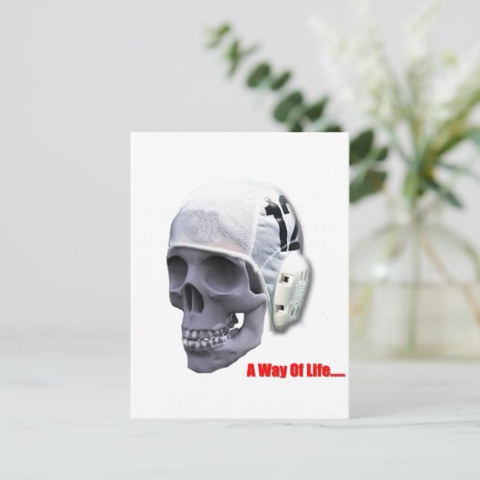 Wasserrumpf Postkarte (Stehend Vorderseite)