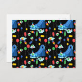 Wasserrutsche Kinder Sommerjunge Mädchen Spaß Postkarte (Vorne/Hinten)