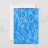 Wasserrutsche Party Einladung (Rückseite)