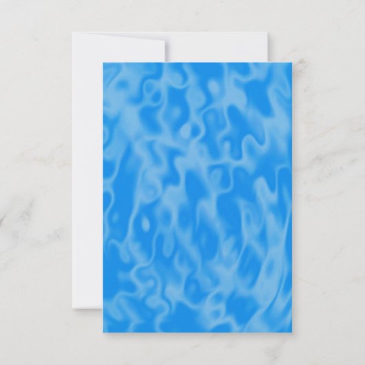 Wasserrutsche Party Einladung (Rückseite)