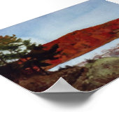 Wasserscape Mini-Poster Poster (Ecke)