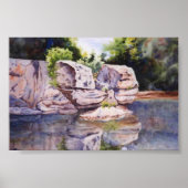 Wasserscape Mini-Poster Poster (Vorne)