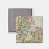 Wasserscheide England, Wales 4 Magnet (Vorderseite/Rückseite)