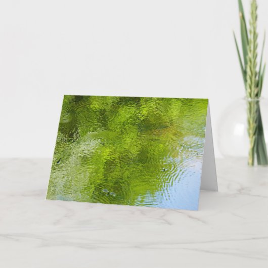 Wasserschläger im Laurel Hill Staat Park Karte (Vorderseite)