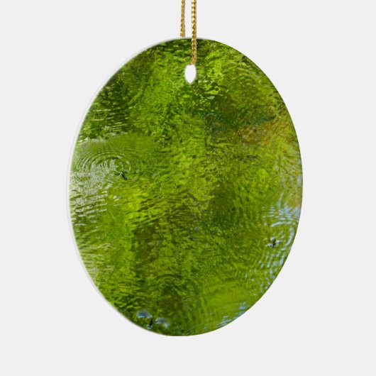 Wasserschläger im Laurel Hill Staat Park Keramik Ornament (Rechts)