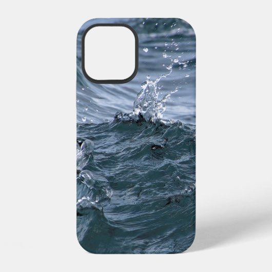 Wasserschlamm iPhone Hülle (Rückseite)
