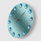 Wasserschlange Große Wanduhr (Winkel)
