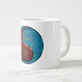 Wasserschlange Jumbo-Tasse (Vorderseite Rechts)