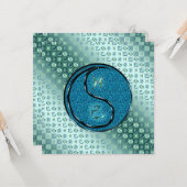 Wasserschlange Karte (Vorderseite/Rückseite Beispiel)