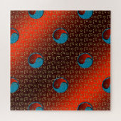 Wasserschlange Puzzle (Horizontal)