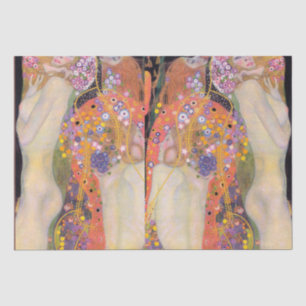 Wasserschlangen, Gustav Klimt Seidenpapier