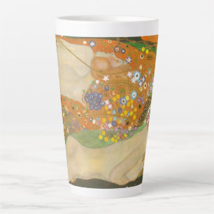 Wasserschlangen II von Gustav Klimt, Jugendstil Milchtasse