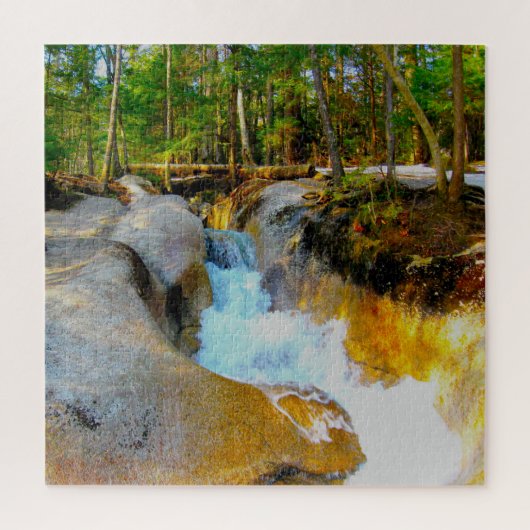 Wasserschlucht New Hampshire Puzzle (Vertikal)