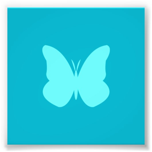 Wasserschmetterling Fotodruck (Vorne)