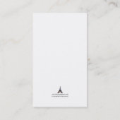 Wasserschmetterlingsmomente Telefonnummerkarte (Rückseite)