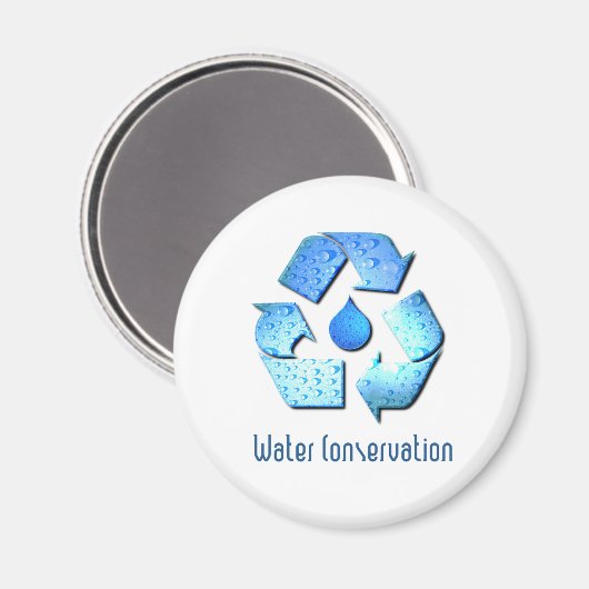 Wasserschutzmagazin Magnet (Vorderseite/Rückseite)