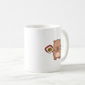 Wasserschwein Kaffeetasse (VorderseiteRechts)