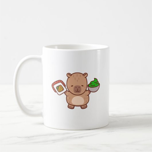 Wasserschwein Kaffeetasse (Links)