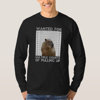 Wasserschwein wegen mehrfacher Ausgrabung gesucht T-Shirt