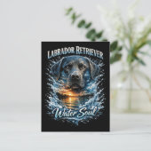 Wasserseele Postkarte (Stehend Vorderseite)