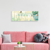 Wasserseitige Lodge Leinwanddruck (Insitu (Wohnzimmer))