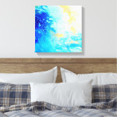 Wasserserie 2 leinwanddruck (Insitu (Schlafzimmer))