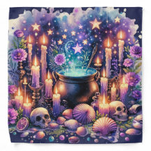 Wasserskandle Rotzunge Tarot Tuch Bandana