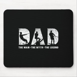 Wasserski-Daddy Der Mann Der Mythos Die Legende Va Mousepad