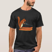 Wasserski-Eichhörnchen Freestyle Geschenk Tier T-Shirt (Vorderseite)