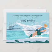 Wasserski Einladung (Vorderseite)