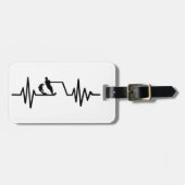 Wasserski-Frequenz Gepäckanhänger (Vorderseite horizontal)