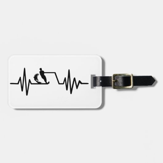 Wasserski-Frequenz Gepäckanhänger (Vorderseite horizontal)