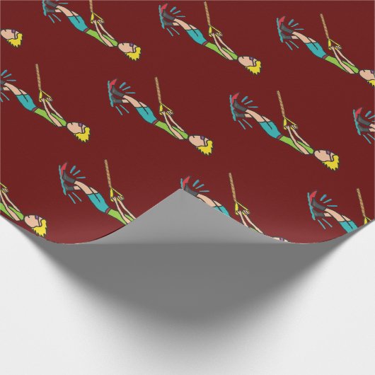 Wasserski Geschenkpapier (Ecke)