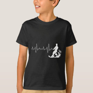 Wasserski-Herzschlag - Wasserskifahrer Wassersport T-Shirt