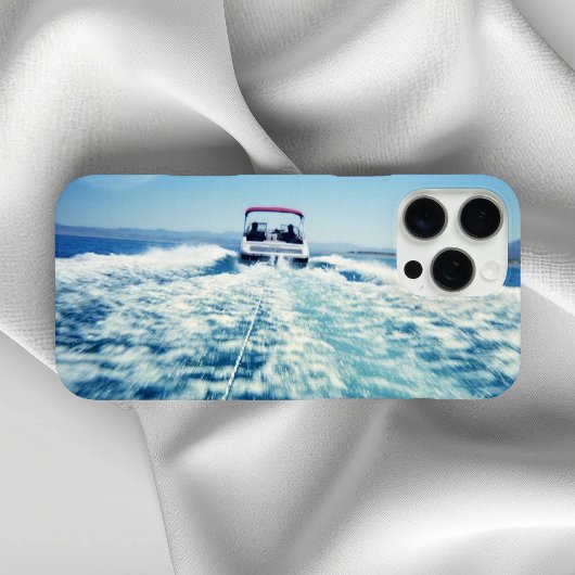 Wasserski hinter dem Geschwindigkeitsboot Horizont Case-Mate iPhone Hülle