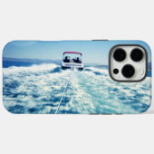 Wasserski hinter dem Geschwindigkeitsboot Horizont Case-Mate iPhone Hülle (Rückseite (Horizontal))