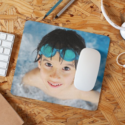 Wasserski hinter dem Speed-Boot Mousepad